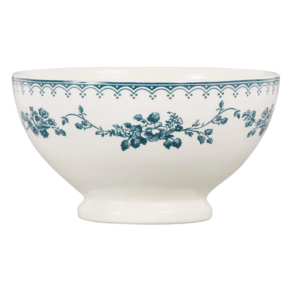 Bol en faïence bleu ancien 50cl - faustine