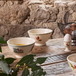 Bol en faïence lapin blanc 75cl - Collection