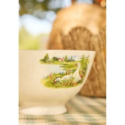 Bol en faïence oie 75cl - Collection