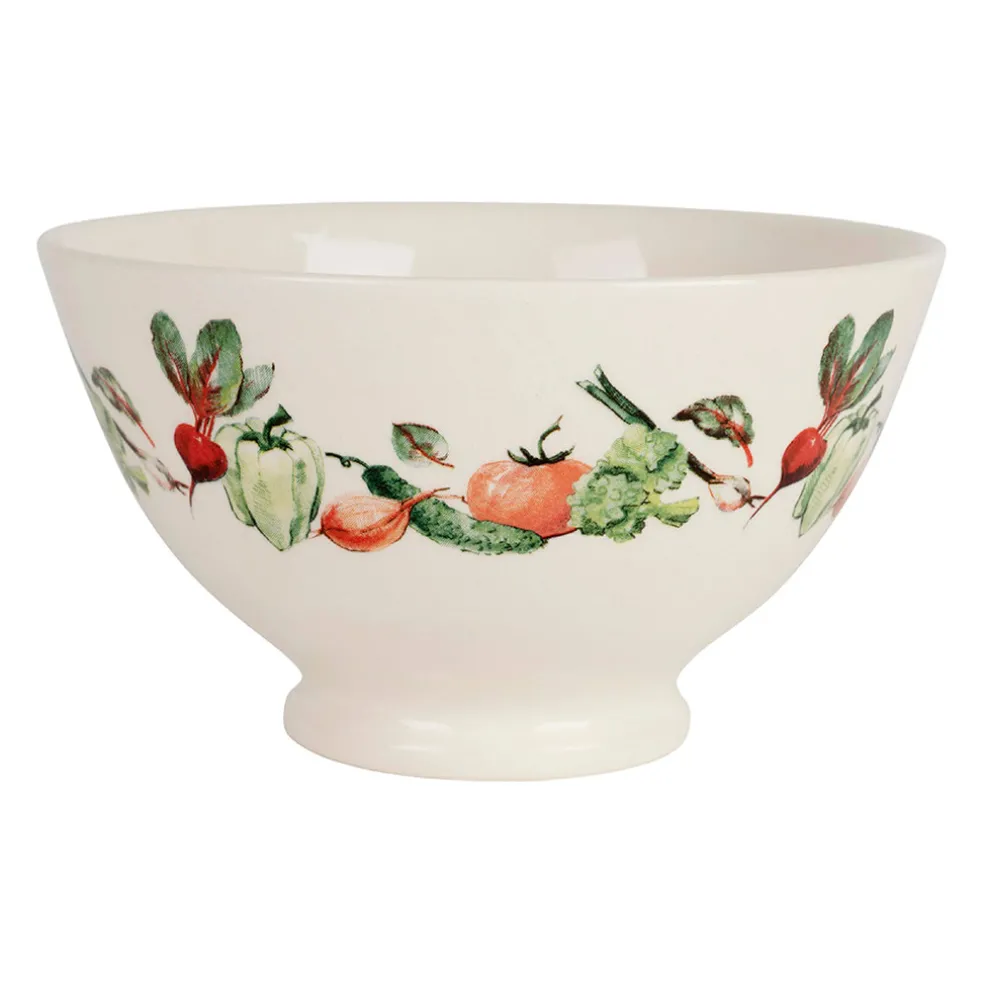 Bol en faïence potager 75cl - Collection