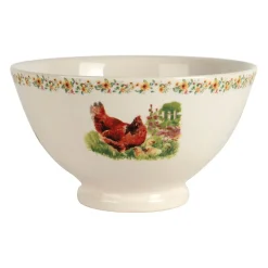 Bol en faïence poule 75cl - Collection