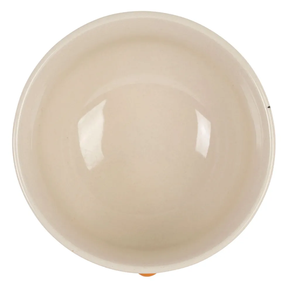 Bol en grès blanc canard 30cl - Sweetdream