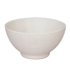 Bol en grès blanc d14cm - vesuvio
