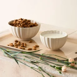 Bol en grès écru 35cl - Romancero