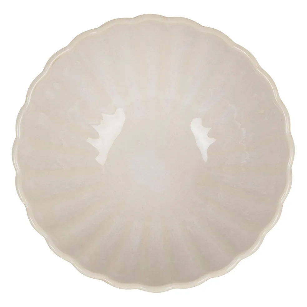 Bol en grès écru 60cl - Romancero