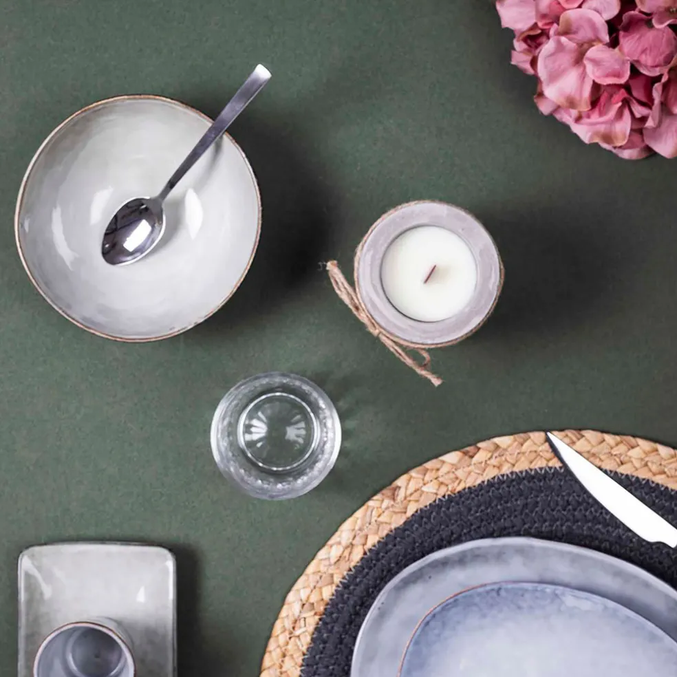 Bol en grès gris 55cl - au gres du temps