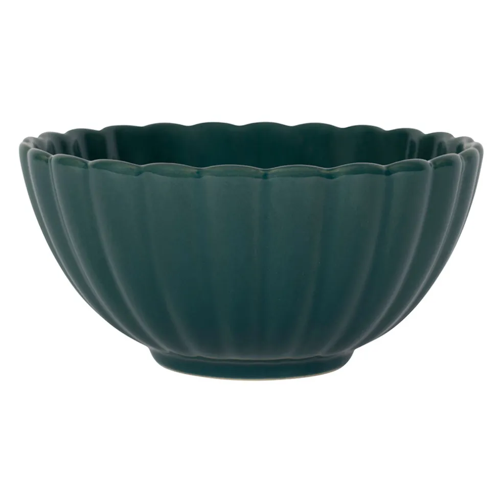 Bol en grès émeraude 60cl - Romancero