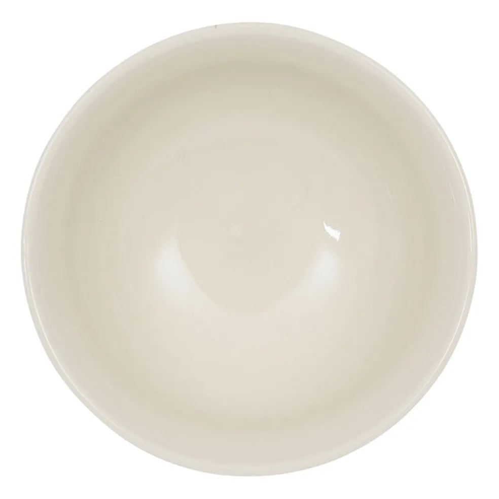 Bol en grès moucheté blanc et pomme multicolore 35cl - Les Fruits