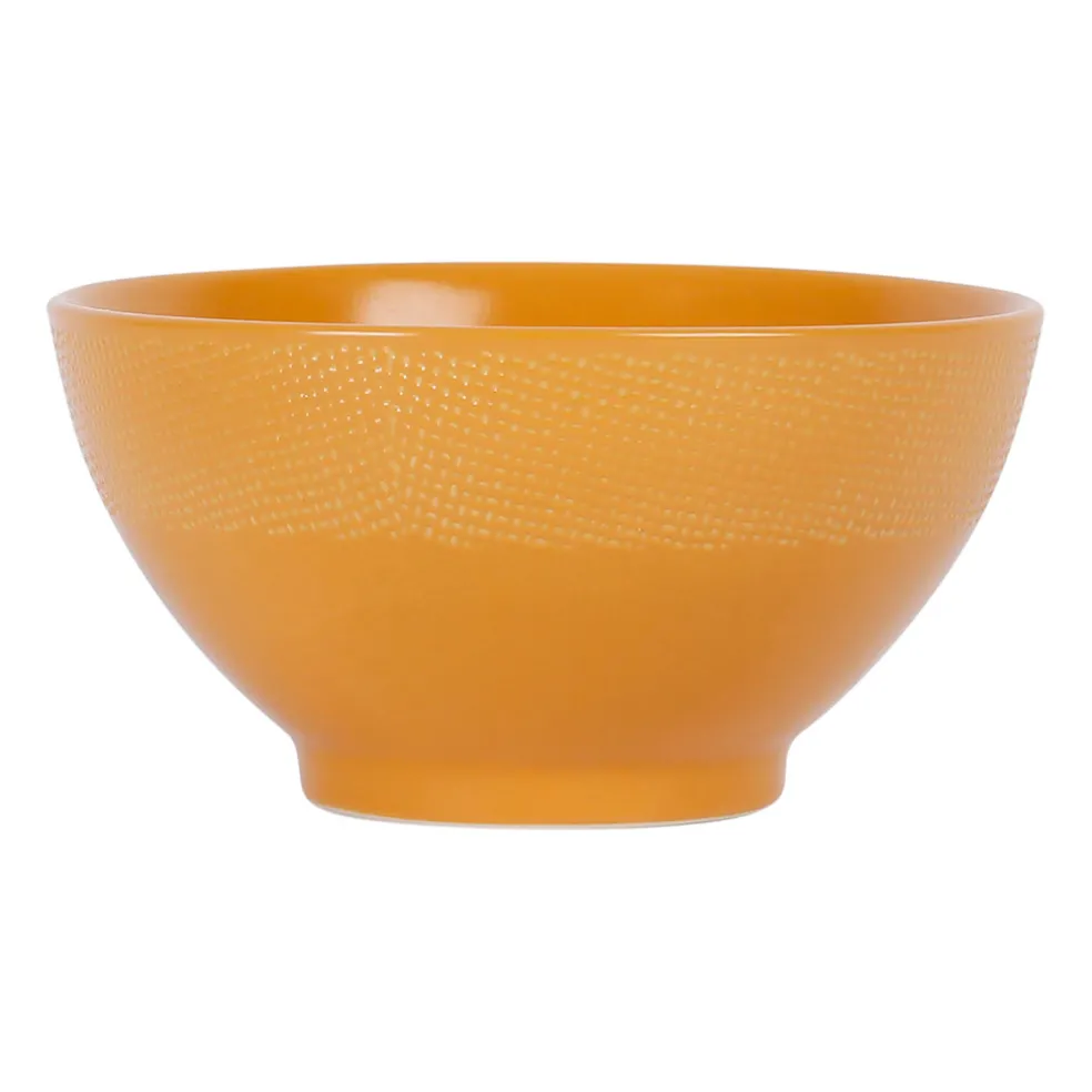 Bol en grès safran d14cm - vesuvio