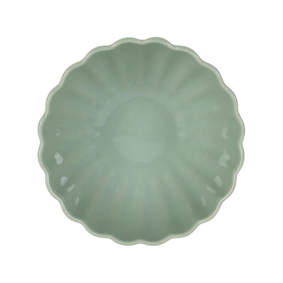 Bol en grès sauge 35cl - Romancero