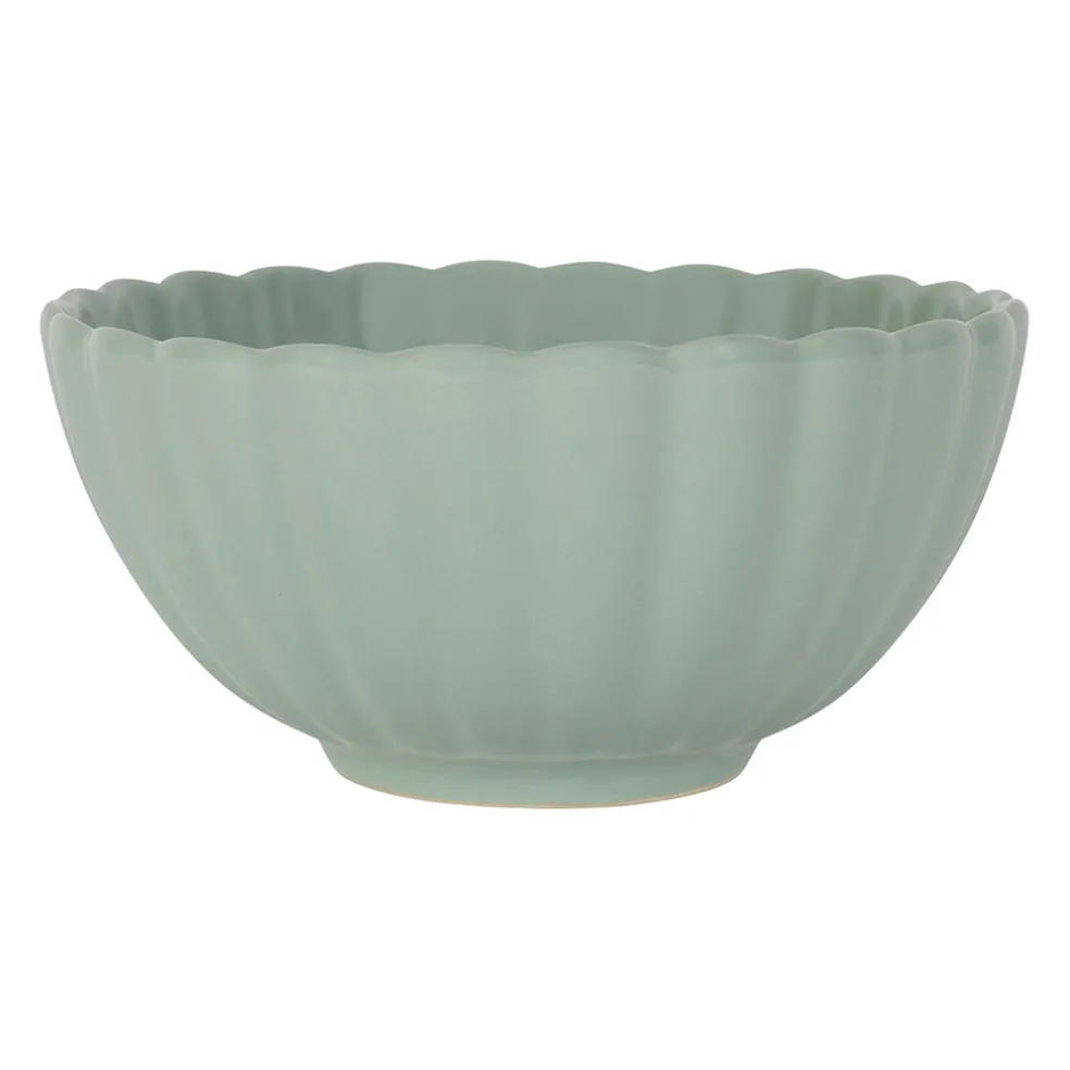 Bol en grès sauge 60cl - Romancero