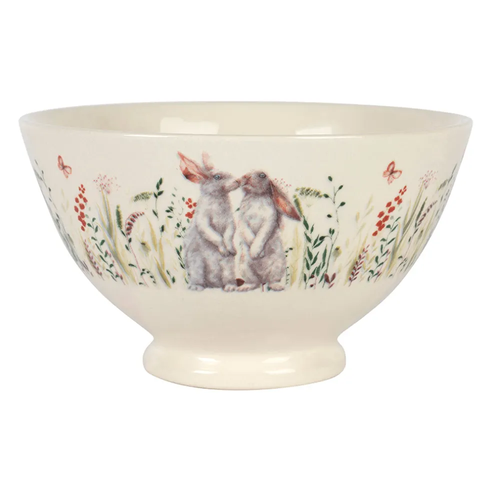 Bol lapins collectionneur en faïence multicolore 75cl - Collection