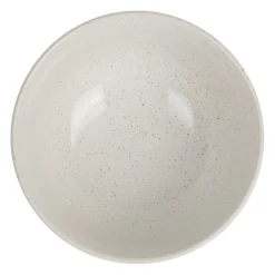 Bol papa en grès écru moucheté 70cl