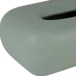 Boîte à mouchoir en grès sauge - Klosen