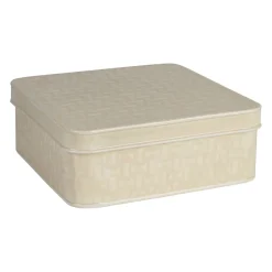 Boîte gigogne (x2) en fer ivoire