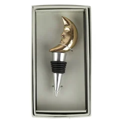 Bouchon bouteille lune doré - Tropic Étoile