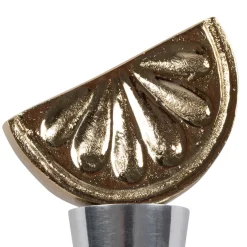 Bouchon bouteille pastèque en aluminium doré - Sunny