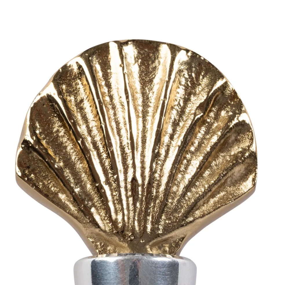 Bouchon bouteille Saint-Jacques en aluminium doré - Sunny