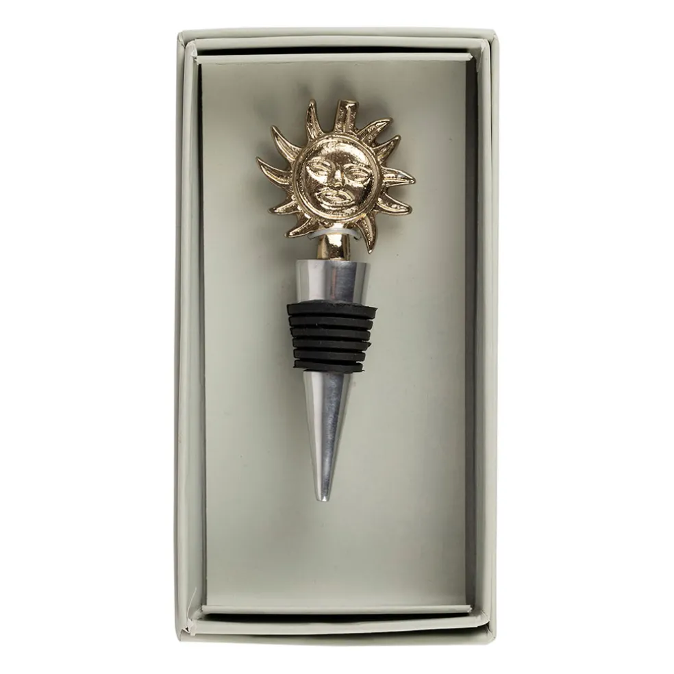 Bouchon bouteille soleil doré - Tropic Étoile