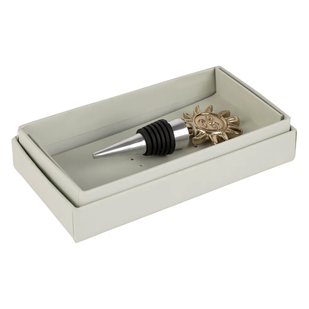 Bouchon bouteille soleil doré - Tropic Étoile