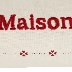 Boudin de porte en coton rouge - P'tits Cœurs