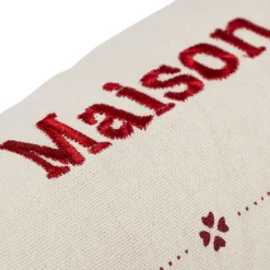 Boudin de porte en coton rouge - P'tits Cœurs