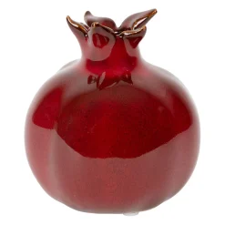 Bougeoir en grès grenat h11.6cm - Grenadier