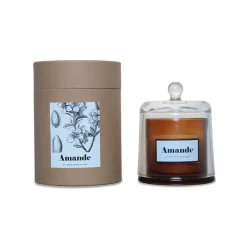 Bougie cloche parfumée Amande Douce 20h