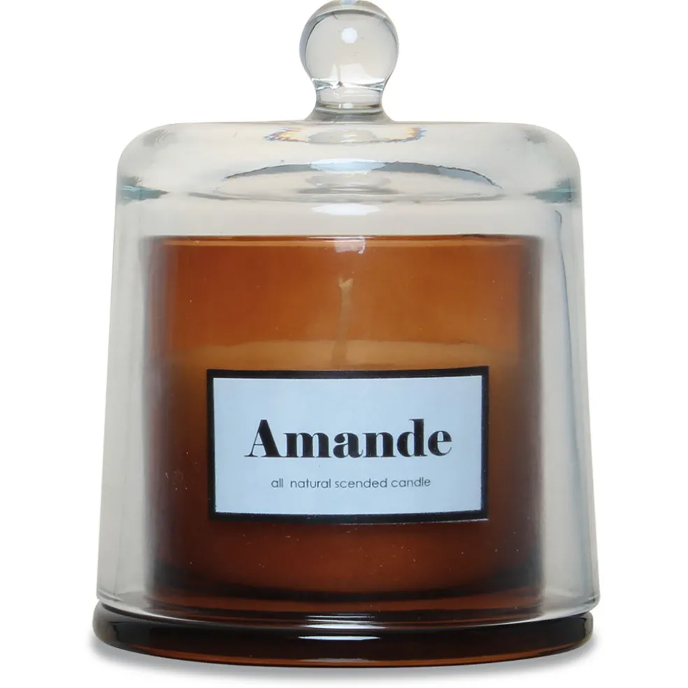 Bougie cloche parfumée Amande Douce 20h