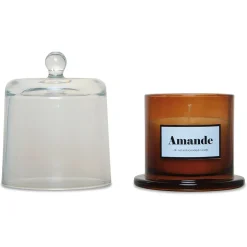 Bougie cloche parfumée Amande Douce 20h