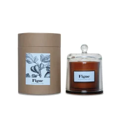 Bougie cloche parfumée Figue Boisée 20h