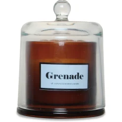 Bougie cloche parfumée Grenade Acidulée 50h