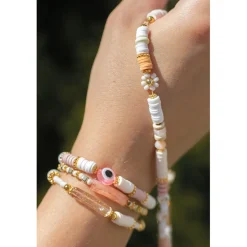 Bougie diy mes bijoux de téléphone en perles heishi