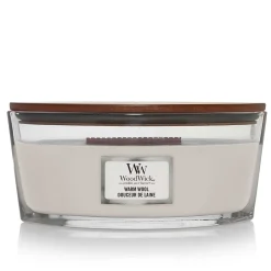 Bougie ellipse parfumée Douce de lain