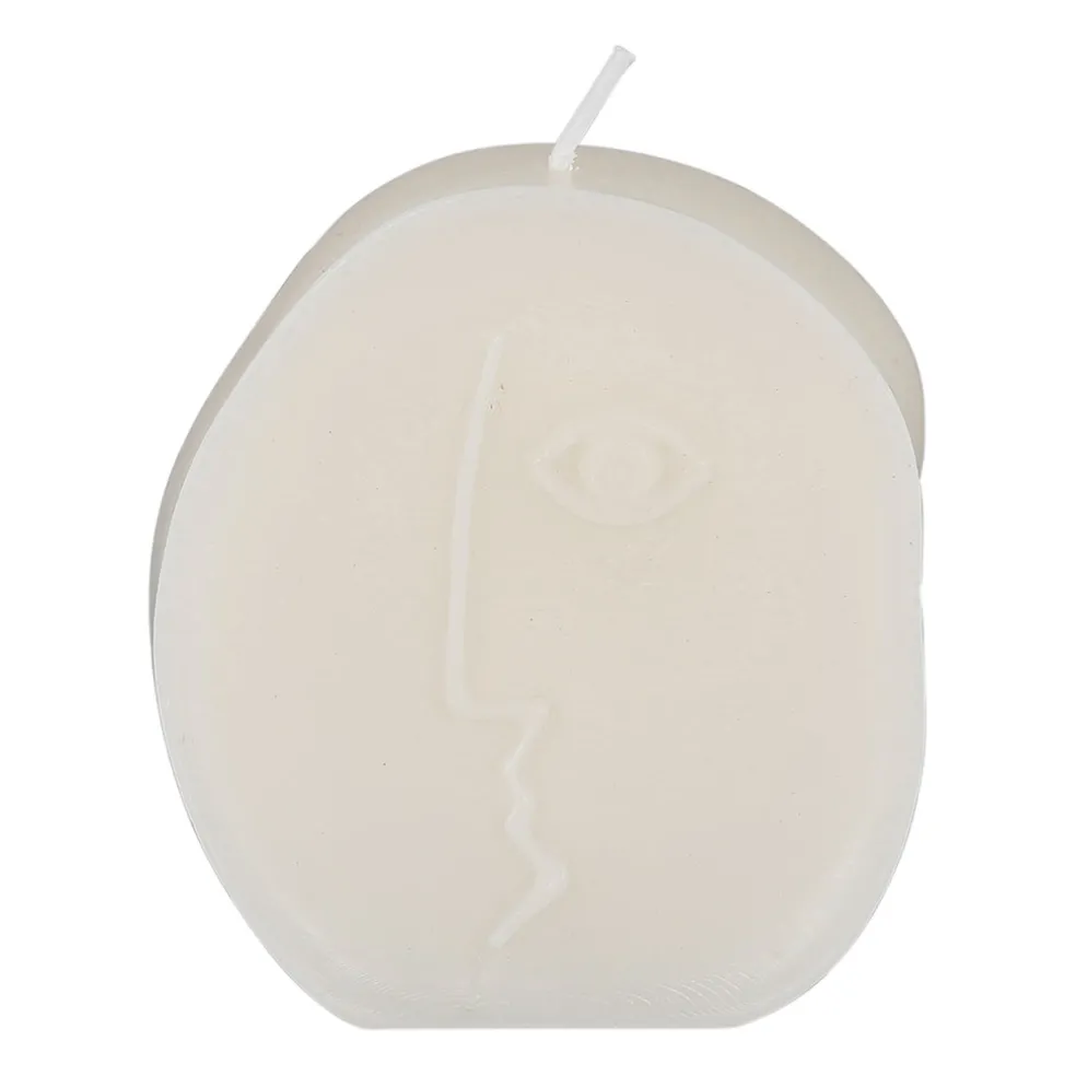 Bougie en cire blanc - Organic