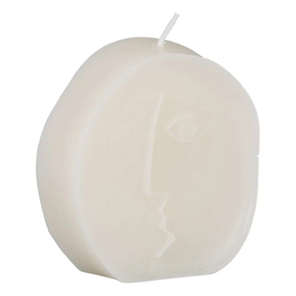 Bougie en cire blanc - Organic