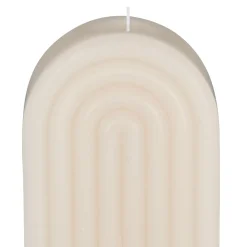 Bougie en cire ecru - Funny