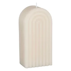 Bougie en cire ecru - Funny