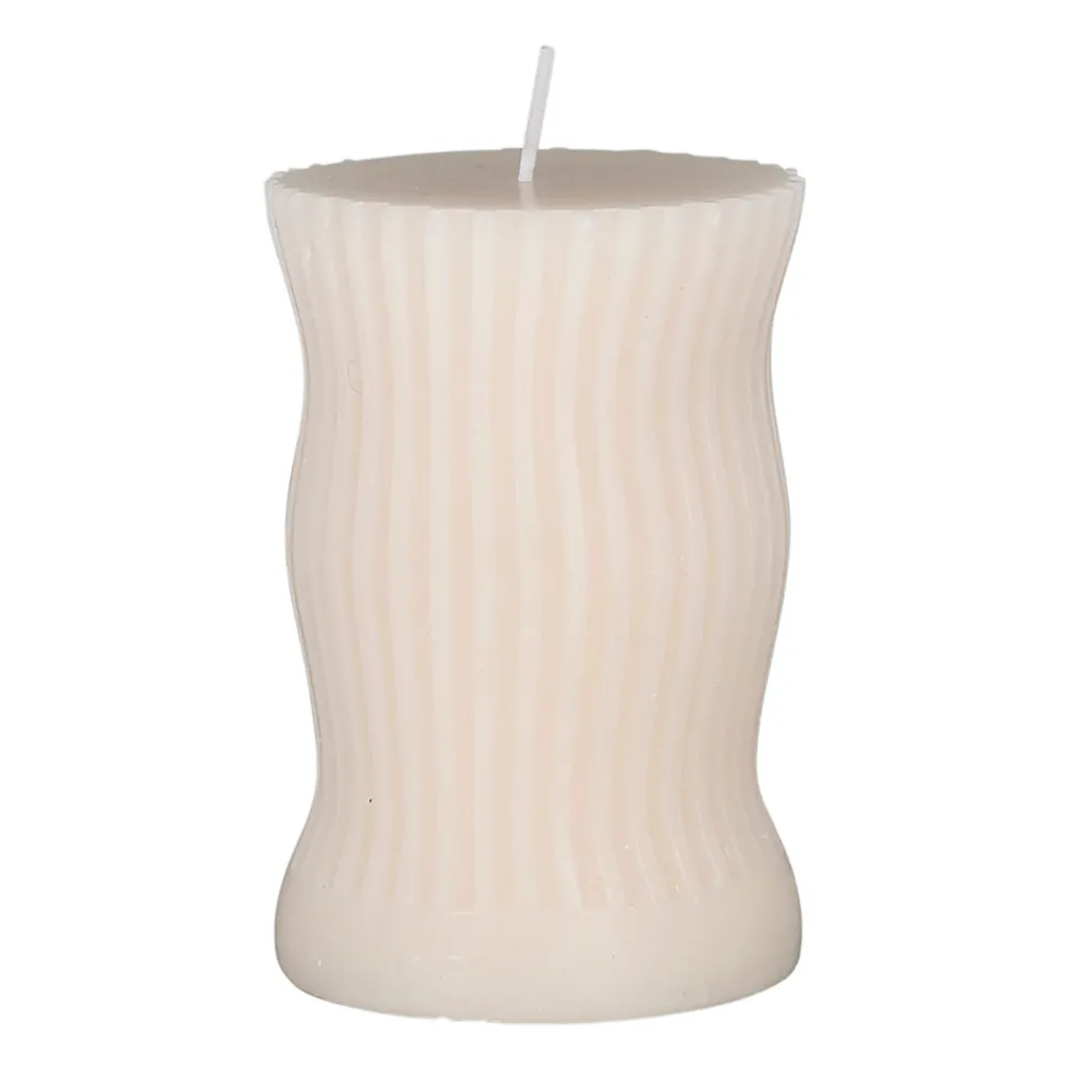 Bougie en cire ecru - Organic