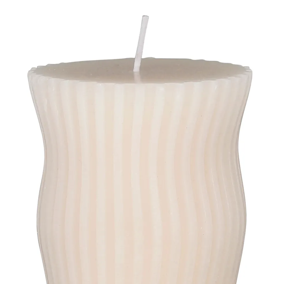 Bougie en cire ecru - Organic