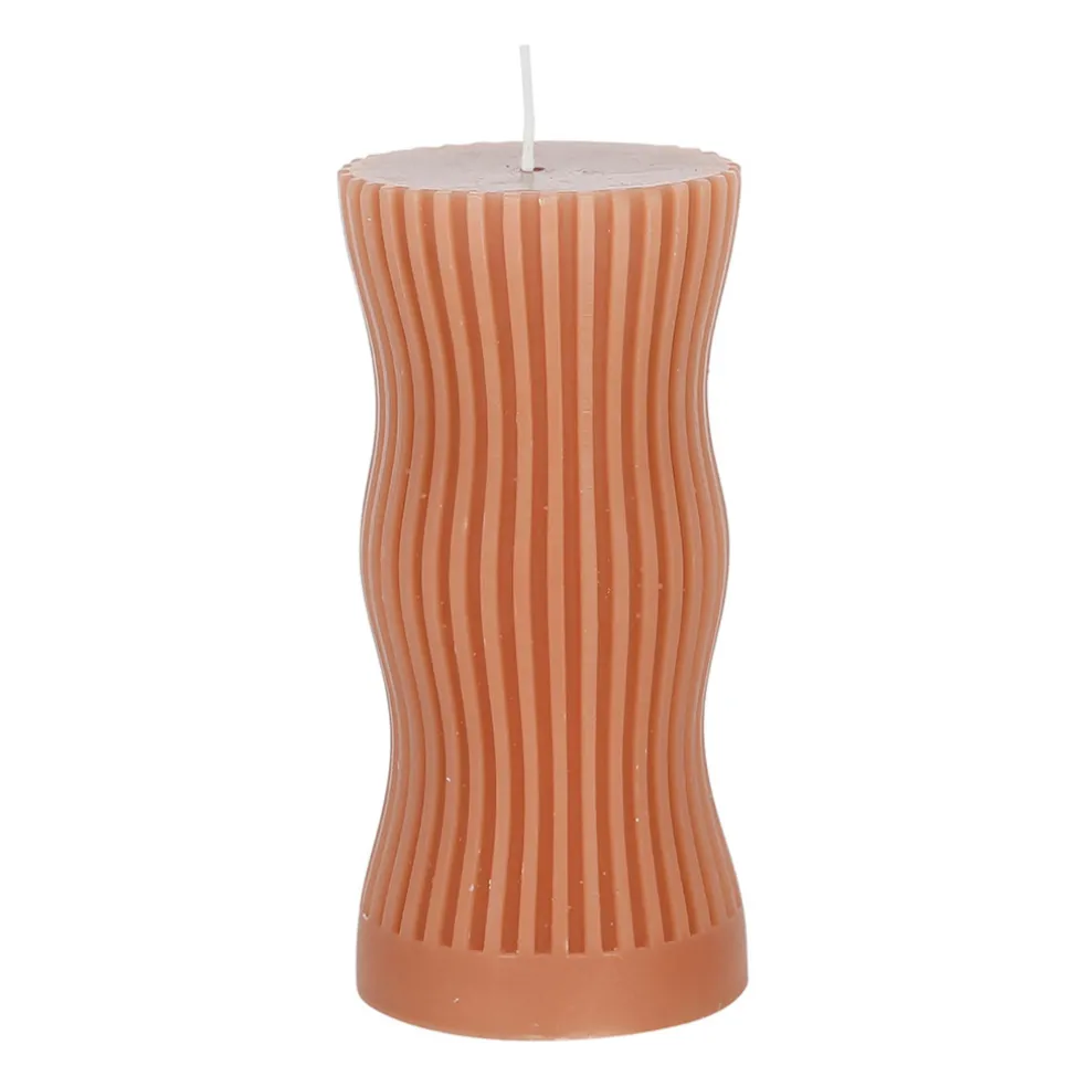 Bougie en cire marron - Organic