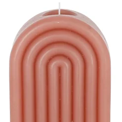 Bougie en cire rose poudre - Funny