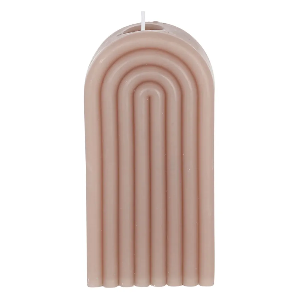 Bougie en cire taupe - Funny