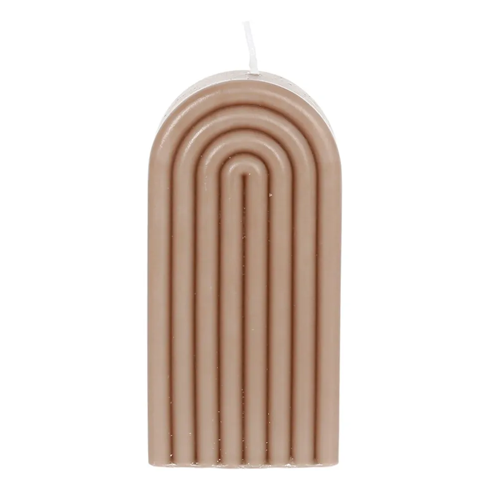 Bougie en paraffine brun - Funny