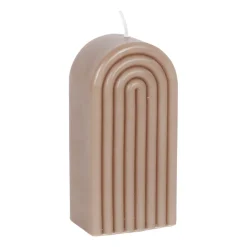 Bougie en paraffine brun - Funny