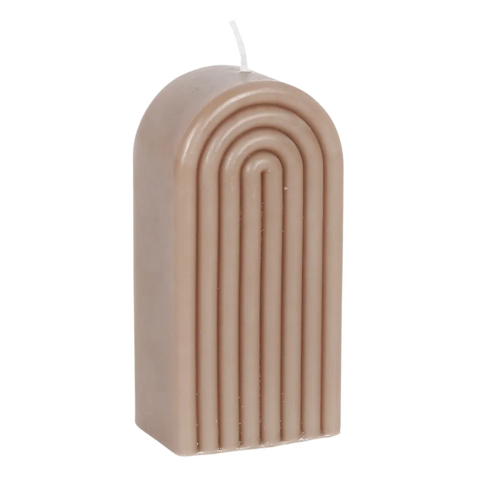 Bougie en paraffine brun - Funny