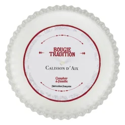 Bougie en verre senteur calisson 180g