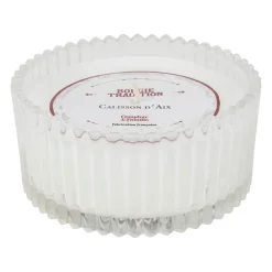 Bougie en verre senteur calisson 180g