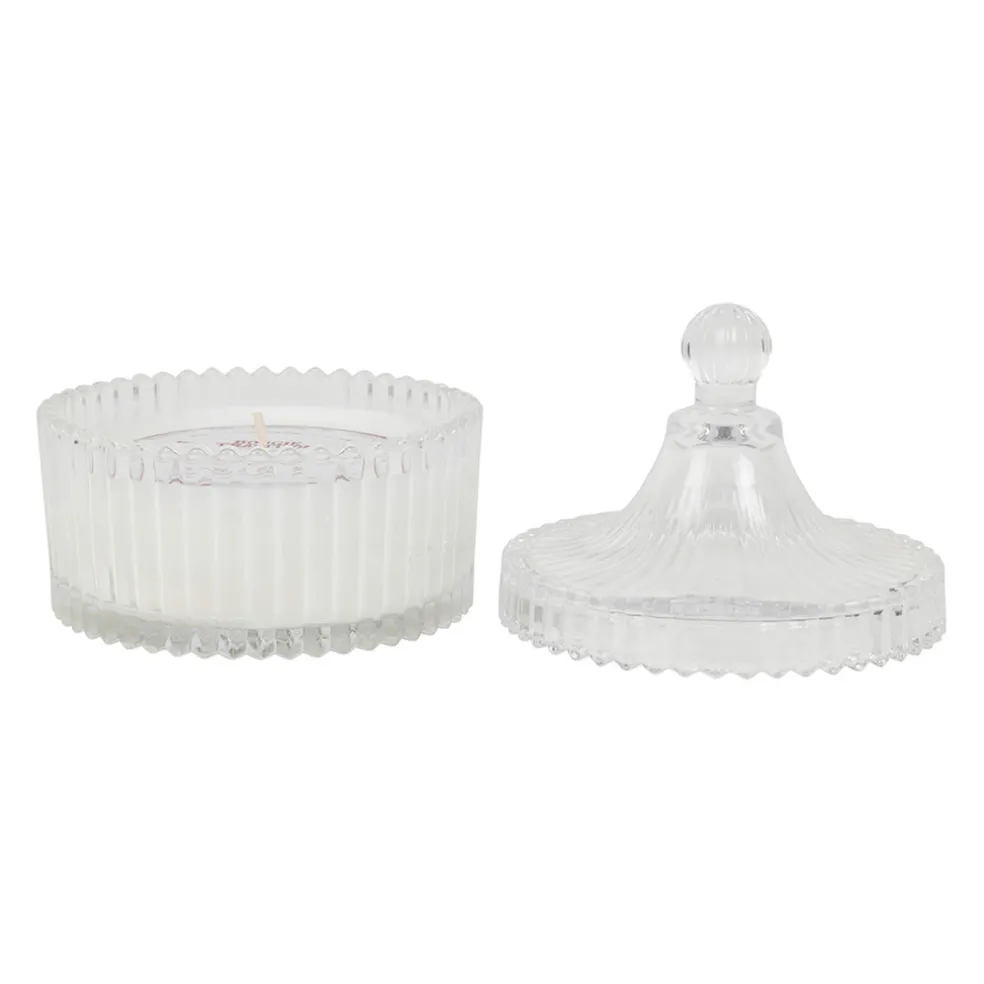 Bougie en verre senteur clémentine 180g