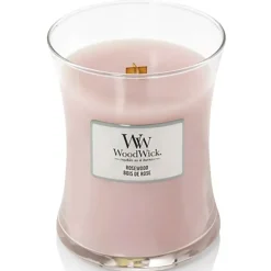 Bougie jarre parfumée Bois de rose 65h